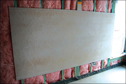 Rigidur, a moisture resistant fibreboard